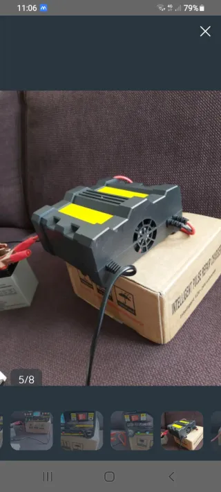 Cargador Baterías 12-24V 0-300Ah Inteligente