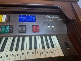 Organo Vintage Viscount Oklahoma RITIRO A MANO