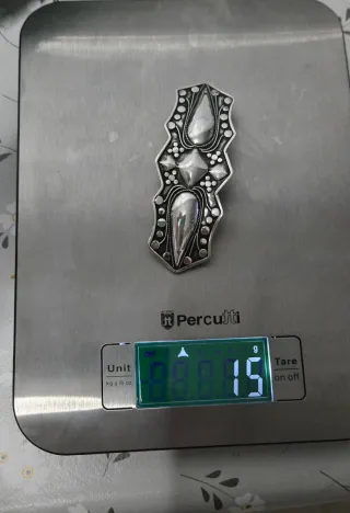 Plata Antigua Grabada