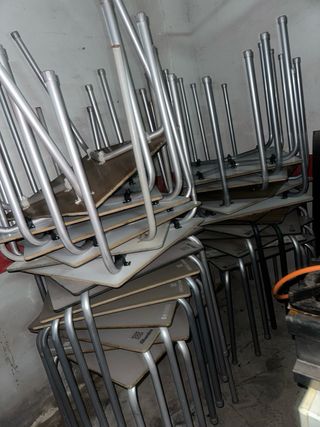 Mesas terraza bar jardín hostelería 12€ cada una