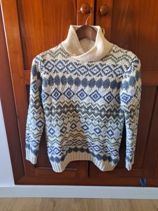 Jersey infantil con cuello alto