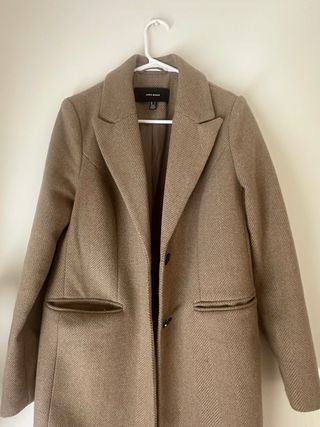 Abrigo beige Vero Moda