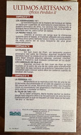 Colección 5 VHS - Oficios Perdidos II