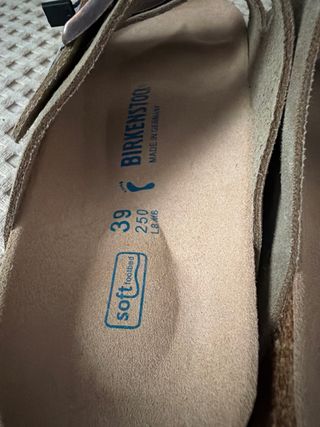 Sandalias Birkenstock Beige/Marrón Talla 38