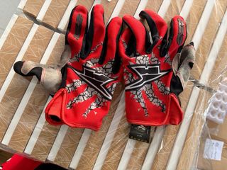 Traje Motocross Niño Rojo y Negro