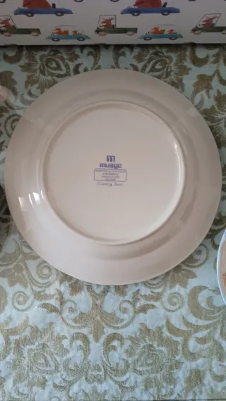 Vajilla infantil porcelana 5 piezas