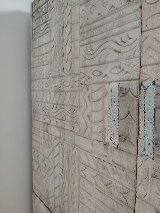 Mueble tallado madera de mango