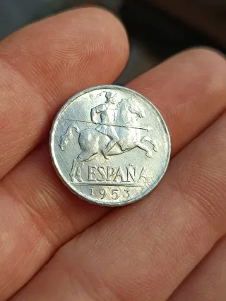 10 céntimos 1953 España