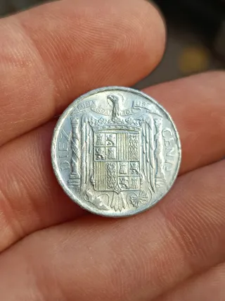 10 céntimos 1953 España