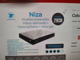 Colchón 90x190 Gran Niza