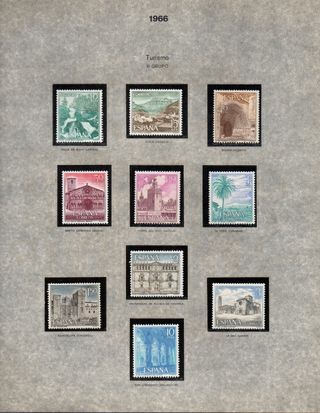 1966 Colección Sellos España año 1966