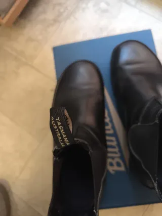 Stivaletti Blundstone neri suola nuova