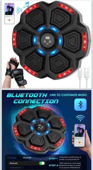 Entrenador de Boxeo bluetooth y música