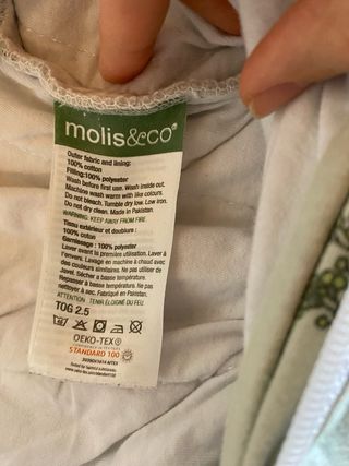 Pijama-saco dormir molis and co 2 años tog 2.5