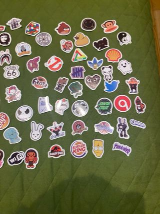 Coleção 95 Adesivos Variados