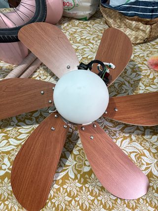 Ventilador de techo con luz