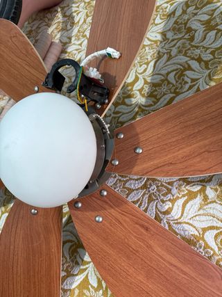 Ventilador de techo con luz