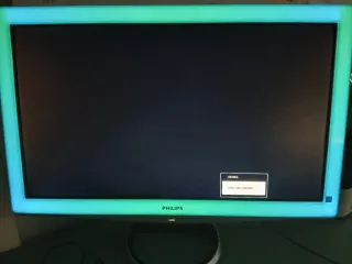 Pantalla Philips 24 LED Negra y Verde