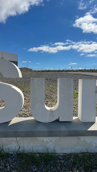 Letras decorativas de cemento
