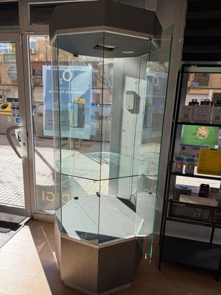 Vitrina Joyería Swarovski Cristal y Madera