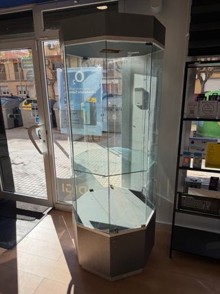 Vitrina Joyería Swarovski Cristal y Madera