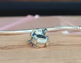 Charm | Mono Corazón Azul