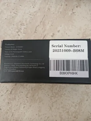 Batería MAXLITHIUM 2600 mAh Para conga animal x
