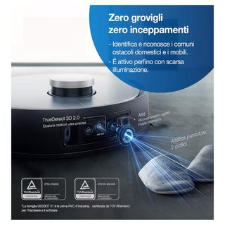 ECOVACS DEEBOT X1 OMNI Robot Aspirapolvere