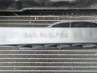 166057 panel frontal 5g0805706g volkswagen golf