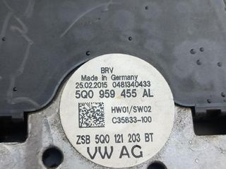 166057 panel frontal 5g0805706g volkswagen golf