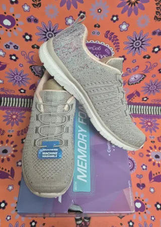 Zapatillas Skechers Beige Talla 36