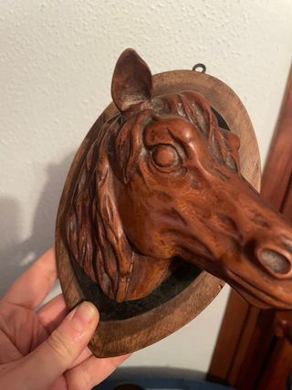 Adorno de pared cabeza de caballo