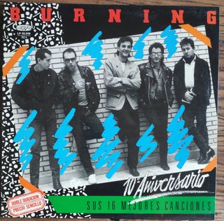 LP 10 Aniversario - Sus 16 mejores... Burning