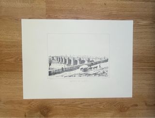 Reproducciones Grabados Madrid Antiguo