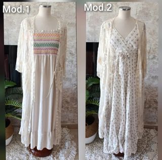 Vestido Boho 2 Modelos Talla Única