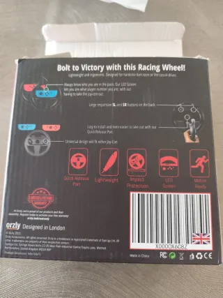 Volante Orzly para Nintendo Switch