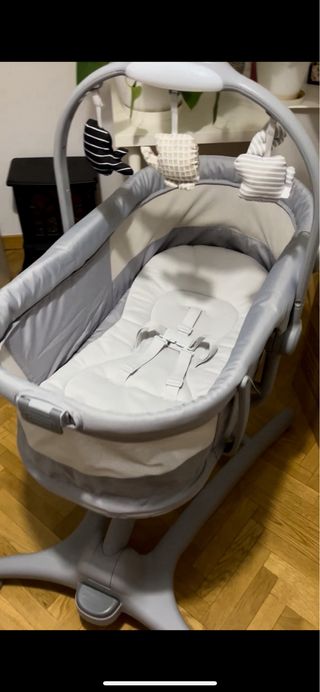 MiniCuna bebé marca chicco hug 4 en 1. Evolutivo.