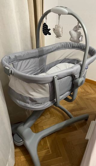MiniCuna bebé marca chicco hug 4 en 1. Evolutivo.