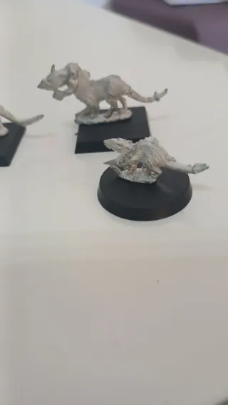 Warhammer de Plomo - Figuras de Ratas