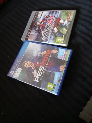 Juegos PS3 y PS4: PES 2011 y PES 2018