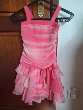 Vestido Tik & Tak rosa 4 anos