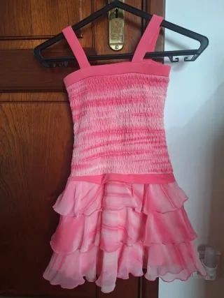 Vestido Tik & Tak rosa 4 anos