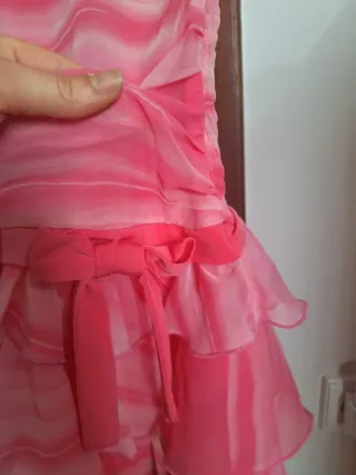 Vestido Tik & Tak rosa 4 anos