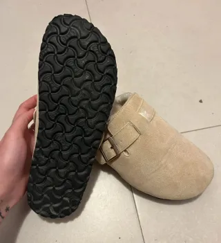 Birkenstock Boston Shearling Beige