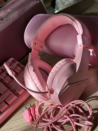 Combo Gaming Mars Gaming Rosa 4 en 1