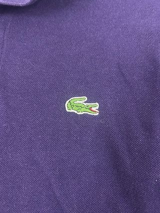Polo Lacoste Manga Larga Talla L