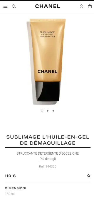 Set 3pz Chanel Sublimage