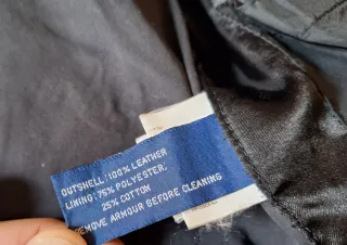 Chaqueta Biker Piel Triumph Marrón