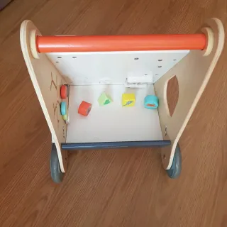 Andador correpasillos madera bebé