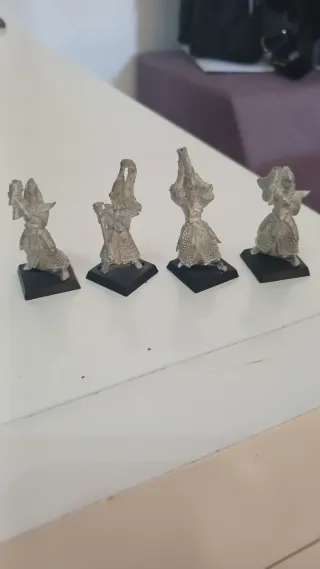 Soldados Warhammer de Plomo